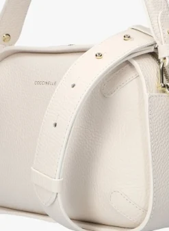 COCCINELLE te schoudertas maleta wit Clearance