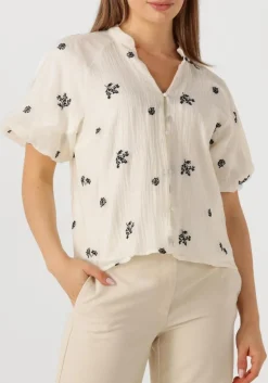 CO'COUTURE te blouses colleencc ss v-shirt wit New