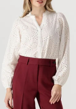 CO'COUTURE te blouses gisellecc anglaise v-shirt wit Outlet