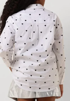CO'COUTURE te blouses heartcc oversize shirt wit Online