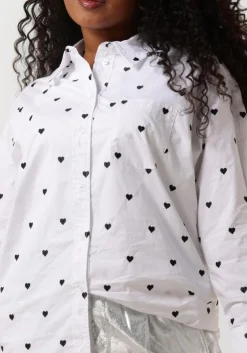 CO'COUTURE te blouses heartcc oversize shirt wit Online