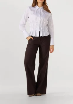 CO'COUTURE te blouses poppy pleat waist wit Clearance