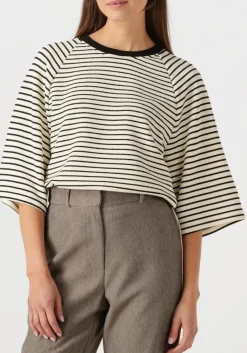 CO'COUTURE te t-shirt erincc stripe tee wit New