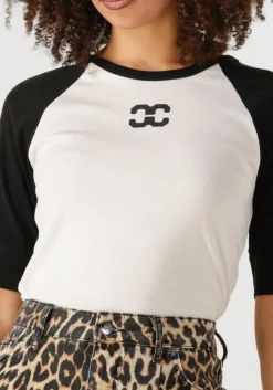 CO'COUTURE te t-shirt granny block ss tee wit Best