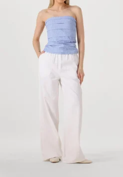 CO'COUTURE te wijde broek loisecc linen long pant wit Clearance