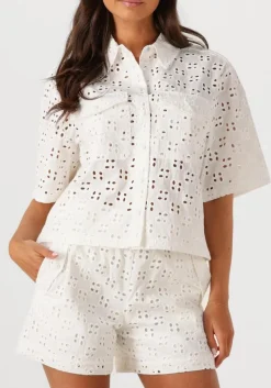 DANTE6 te blouses toddy broderie anglaise shirt wit Hot