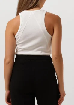 DANTE6 te top monogram logo tank top wit Outlet