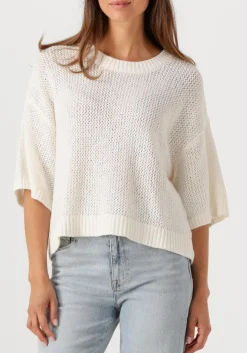 DANTE6 te top yoko ajour knitted sweater wit Outlet