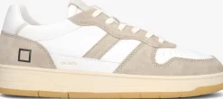 D.A.T.E te lage sneakers court 2.0 vintage wit New