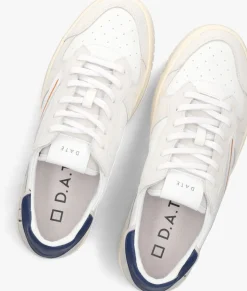 D.A.T.E te lage sneakers torneo wit Hot