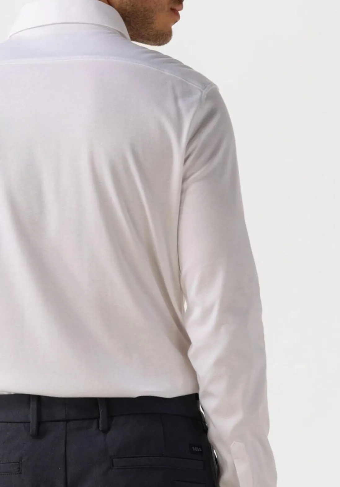 DESOTO LUXURY te klassiek overhemd luxury hai 1/1 wit