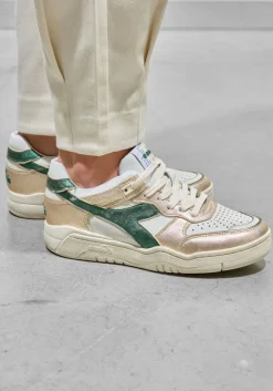 DIADORA HERITAGE te lage sneakers b.560 metal mix wn wit Best