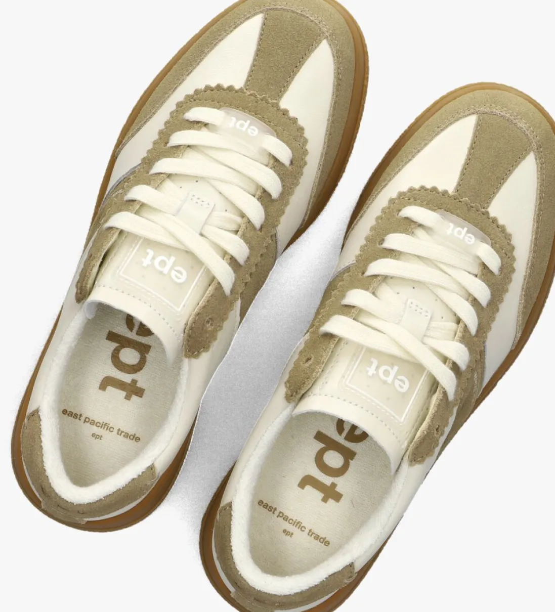 EAST PACIFIC TRADE te lage sneakers santos-w wit Sale