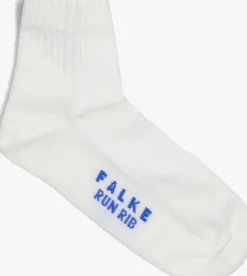 FALKE te beenmode run rib wit Clearance