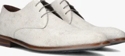 FLORIS VAN BOMMEL te nette schoenen sfm-30336 de stapper wit