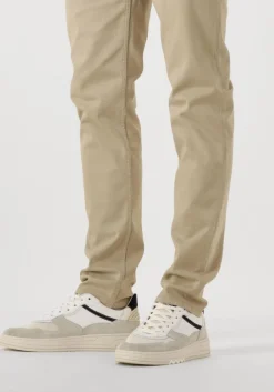 FLORIS VAN BOMMEL te sneakers sfm-10166 de okker wit Online