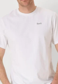 FORÉT te forét t-shirt ocean t-shirt wit Outlet