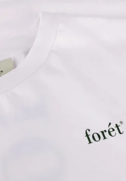 FORÉT te forét t-shirt ocean t-shirt wit Outlet