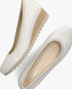 GABOR te instappers 641 wit Clearance