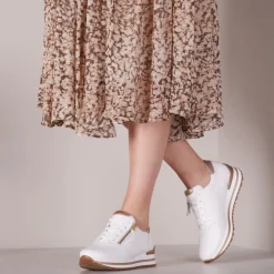 GABOR te lage sneakers 528 wit Hot