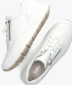 GABOR te lage sneakers 587 wit Clearance