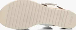 GABOR te platte sandalen 752 wit Discount
