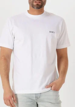 GENTI te t-shirt t-shirt ss j2040-1223 wit New
