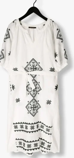 GREEK ARCHAIC KORI te maxi jurk 230652 wit