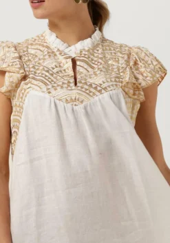 GREEK ARCHAIC KORI te maxi jurk 230089 wit New