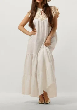 GREEK ARCHAIC KORI te maxi jurk 230089 wit New