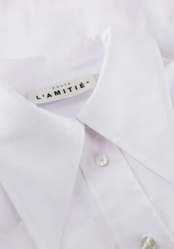 HAUTE L'AMITIÉ te haute l'amitié blouses poplin rolou shirt wit Online