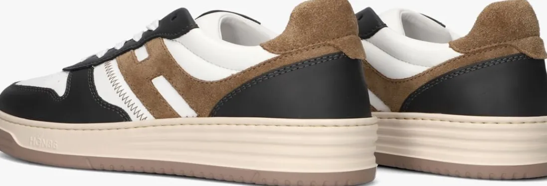 HOGAN te lage sneakers led basket sneaker wit