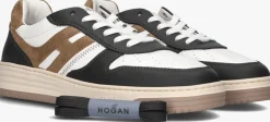 HOGAN te lage sneakers led basket sneaker wit