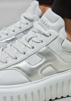 HOGAN te lage sneakers h-stripes wit Sale