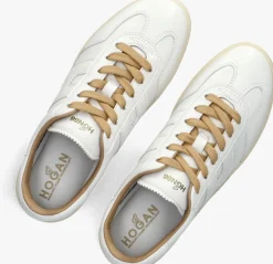 HOGAN te lage sneakers cool allacciato wit Discount
