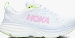 HOKA te lage sneakers bondi 8 wit