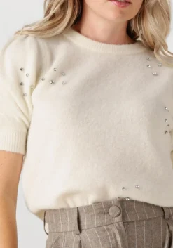 JANICE te trui payton stones wit Outlet