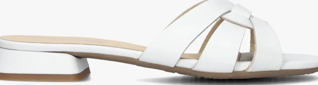 LINA LOCCHI te slippers led knoop slipper wit Sale