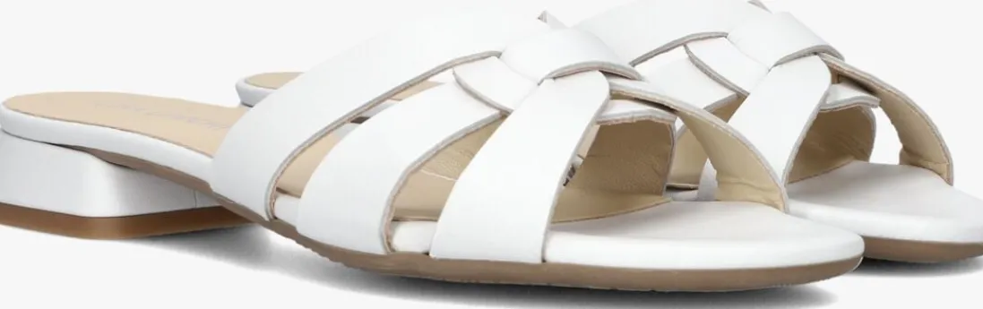 LINA LOCCHI te slippers led knoop slipper wit Sale