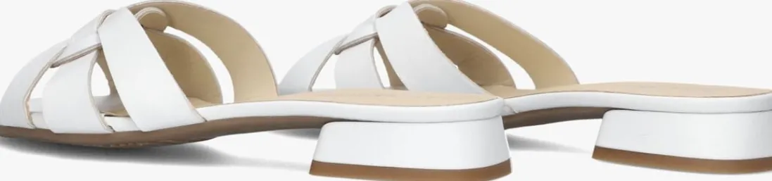 LINA LOCCHI te slippers led knoop slipper wit Sale