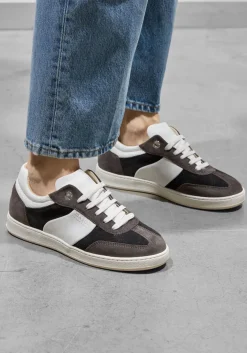 Mason Garments te lage sneakers napoli tradizionale wit