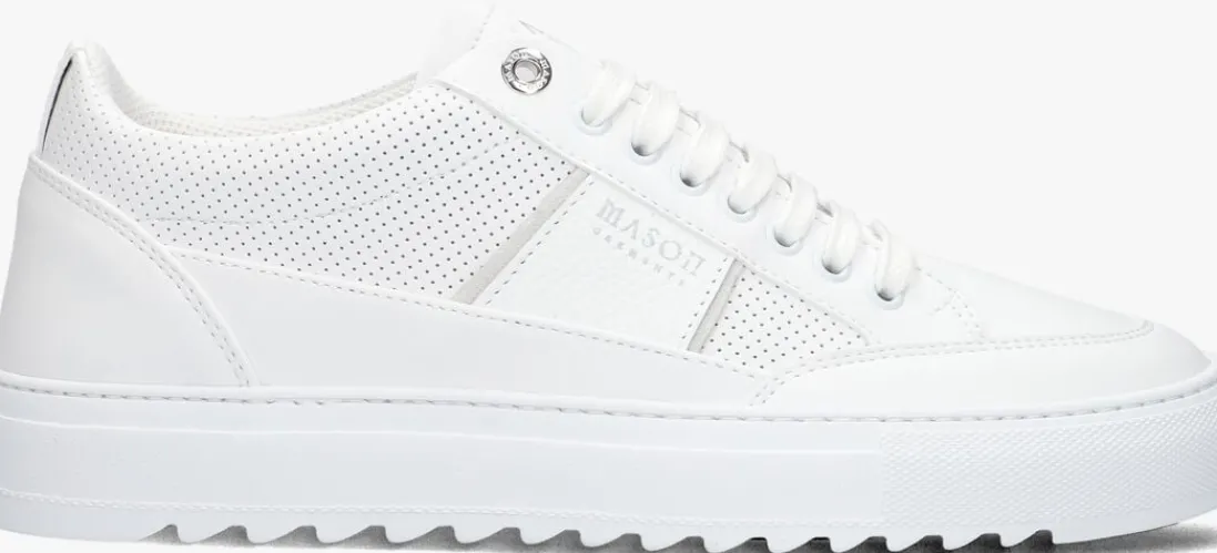 Mason Garments te lage sneakers tia sportiva tonale wit Best