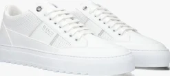 Mason Garments te lage sneakers tia sportiva tonale wit Best