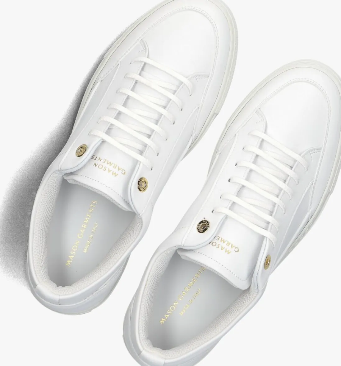 Mason Garments te lage sneakers tia dress regolare wit Online