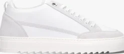 Mason Garments te lage sneakers tia versatile wit New