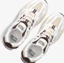 MERCER AMSTERDAM te lage sneakers the re-run vintage wit Sale