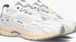 MERCER AMSTERDAM te lage sneakers the re-run vintage wit Clearance