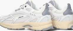 MERCER AMSTERDAM te lage sneakers the re-run vintage wit Clearance