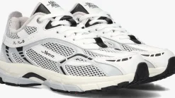 MERCER AMSTERDAM te lage sneakers the re-run white/silver wit