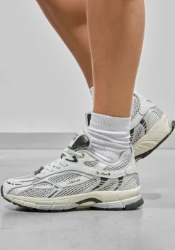 MERCER AMSTERDAM te lage sneakers the re-run white/silver wit